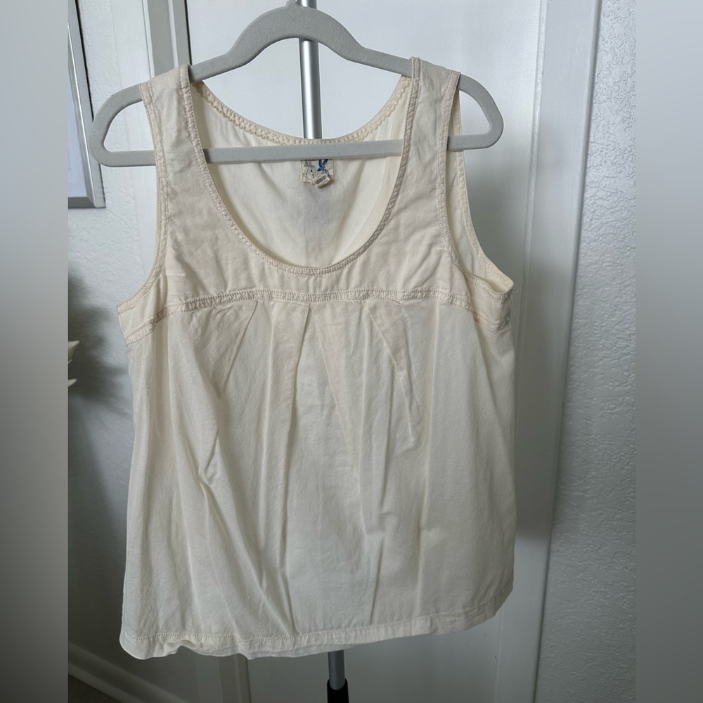 Anthropologie Edme & Esyllte Ivory Tank Top Size 0